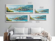 Cargar imagen en el visor de la galería, Changdao, China Panoramic Print, Vacation Gift, China Wall Art, Vacation Wall Art, Vacatation Memories, Beach Decor, Beach Or Lakehouse Art