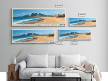 Load image into Gallery viewer, Curralinho Beach, Cape Verde, Senegal Panoramic Beach Print, Vacation Gift, Senegal Wall Art, Beach Painting, Beach Decor, Beach Painting