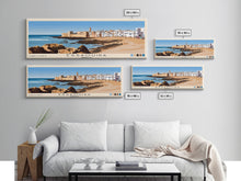 Load image into Gallery viewer, Essaouira, Morocco Panoramic Print, Vacation Gift, Morocco Wall Art, Vacation Wall Art, Vacatation Memories, Beach Decor, Beach Or Lakehouse Art