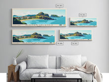 Carregar imagem no visualizador da galeria, Glénan Islands, France Panoramic Print, Vacation Gift, France Wall Art, Vacation Wall Art, Vacatation Memories, Beach Decor, Beach Or Lakehouse Art