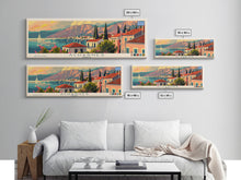Carregar imagem no visualizador da galeria, Acharnes Greece Travel Print Wall Art, Panoramic City Art, Travel Art, Wall Decor, Vacation Gift, Framed Canvas Print Or Metal Art