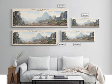 Load image into Gallery viewer, Batu Caves Travel Print Wall Art, Travel Poster Print, Retro Style COUNTRY Home Decor, Wall Hanging, Travel Gift Idea, Unique Metal Art