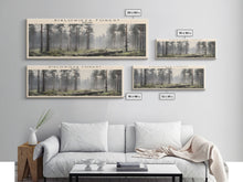 Load image into Gallery viewer, Bialowieza Forest Travel Poster Print, Framed Canvas Wall Art, Metal Wall Art, COUNTRY art, Gift For Him, Travel Wall Art, Travel Lover Gift