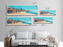 Load image into Gallery viewer, Annaba, Algeria Travel Poster Panoramic Canvas Print, Annaba, Algeria Painting, Algeria Art, Annaba Travel Art, Guest Room Painting
