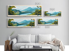 Carregar imagem no visualizador da galeria, Babahoyo, Ecuador Travel Poster Panoramic Canvas Print, Babahoyo, Ecuador Painting, Ecuador Art, Babahoyo Travel Art, Guest Room Painting