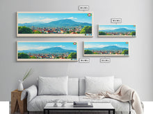 Carregar imagem no visualizador da galeria, Bujumbura, Burundi Panoramic Travel Poster Canvas Print, Bujumbura, Burundi Painting, Burundi Art, Bujumbura Travel Art, Guest Room Painting