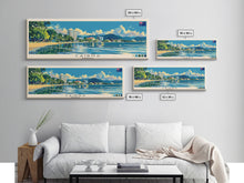 Carregar imagem no visualizador da galeria, Cairns, Australia Panoramic Canvas Print, Cairns, Australia Painting, Australia Art, Cairns Travel Poster, Travel Art, Living Room Painting