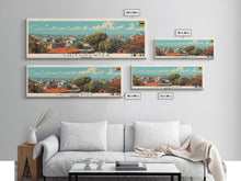 Cargar imagen en el visor de la galería, Chitungwiza, Zimbabwe Panoramic Canvas Print, Chitungwiza, Zimbabwe Painting, Zimbabwe Art, Chitungwiza Travel Poster, Travel Art, Vacation Gift