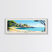 Carregar imagem no visualizador da galeria, Armona Island, Portugal Panoramic Print, Vacation Gift, Portugal Wall Art, Beach Painting, Beach Decor, Beach Or Lakehouse Art