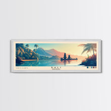 Carregar imagem no visualizador da galeria, Bali, Indonesia Panoramic Print, Vacation Gift, Indonesia Wall Art, Beach Painting, Beach Decor, Beach Or Lakehouse Art