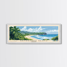 Load image into Gallery viewer, Bathsheba Beach, Barbados Panoramic Print, Vacation Gift, Barbados Wall Art, Beach Painting, Beach Decor, Beach Or Lakehouse Art