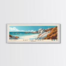 Load image into Gallery viewer, Bay of Fires, Australia Panoramic Print, Vacation Gift, Australia Wall Art, Beach Painting, Beach Decor, Large Wall Art, Wood Frame Art