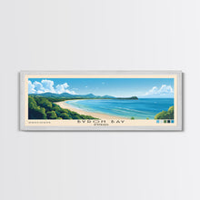 Carregar imagem no visualizador da galeria, Byron Bay, Australia Panoramic Print, Vacation Gift, Australia Wall Art, Vacation Wall Art, Vacatation Memories, Beach Decor, Beach Or Lakehouse Art