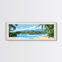 Carregar imagem no visualizador da galeria, Capurgana, Colombia Panoramic Beach Print, Vacation Gift, Colombia Wall Art, Beach Painting, Beach Decor, Beach Painting