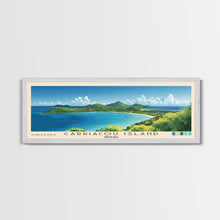 Cargar imagen en el visor de la galería, Carriacou Island, Grenada Panoramic Print, Vacation Gift, Grenada Wall Art, Vacation Wall Art, Vacatation Memories, Beach Decor, Beach Or Lakehouse Art