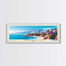 Cargar imagen en el visor de la galería, Chorrillos, Chile Panoramic Print, Vacation Gift, Chile Wall Art, Vacation Wall Art, Vacatation Memories, Beach Decor, Beach Or Lakehouse Art