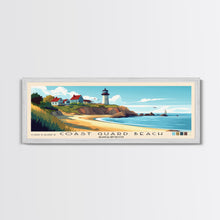 Cargar imagen en el visor de la galería, Coast Guard Beach, Massachusetts Panoramic Print, Vacation Gift, Massachusetts Wall Art, Vacation Wall Art, Vacatation Memories, Beach Decor, Beach Or Lakehouse Art