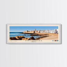 Load image into Gallery viewer, Essaouira, Morocco Panoramic Print, Vacation Gift, Morocco Wall Art, Vacation Wall Art, Vacatation Memories, Beach Decor, Beach Or Lakehouse Art