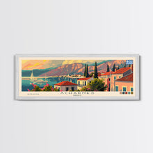 Carregar imagem no visualizador da galeria, Acharnes Greece Travel Print Wall Art, Panoramic City Art, Travel Art, Wall Decor, Vacation Gift, Framed Canvas Print Or Metal Art