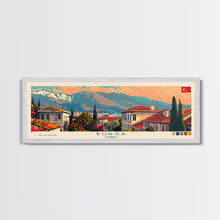Load image into Gallery viewer, Bursa Turkey Travel Print Wall Art, Panoramic City Art, Travel Art, Wall Decor, Vacation Gift, Framed Canvas Print Or Metal Art
