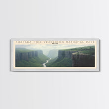 Carregar imagem no visualizador da galeria, Chapada dos Veadeiros National Park COUNTRY | Framed Travel Poster Canvas Print | Trendy Wall Art | Watercolor Painting | Living Room Art | Unique Art