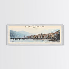 Cargar imagen en el visor de la galería, Cinque Terre Travel Poster Print, Framed Canvas Wall Art, Metal Wall Art, COUNTRY art, Gift For Him, Travel Wall Art, Travel Lover Gift