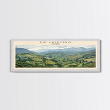 Load image into Gallery viewer, Eje Cafetero COUNTRY Travel Poster Print, Framed Canvas Print, COUNTRY Travel Art, Wood Framed Art, Wall Hanging, Home Decor