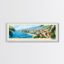 Load image into Gallery viewer, Antananarivo, Madagascar Panoramic Travel Poster Canvas Print, Antananarivo, Madagascar Painting, Madagascar Art, Antananarivo Panoramic Travel Art, Travel Painting