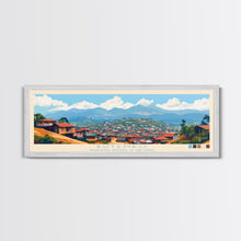 Carregar imagem no visualizador da galeria, Butembo, Congo Panoramic Travel Poster Canvas Print, Butembo, Congo Painting, Congo Art, Butembo Panoramic Travel Art, Travel Painting