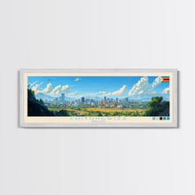 Cargar imagen en el visor de la galería, Chitungwiza, Zimbabwe Panoramic Travel Poster Canvas Print, Chitungwiza, Zimbabwe Painting, Zimbabwe Art, Chitungwiza Panoramic Travel Art, Travel Painting