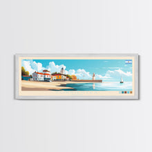 Cargar imagen en el visor de la galería, Corrientes, Argentina Travel Poster Panoramic Canvas Print, Corrientes, Argentina Painting, Argentina Art, Corrientes Travel Art, Guest Room Painting