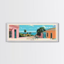 Load image into Gallery viewer, Artigas, Uruguay Panoramic Canvas Print, Artigas, Uruguay Painting, Uruguay Art, Artigas Travel Poster, Travel Art, Living Room Painting
