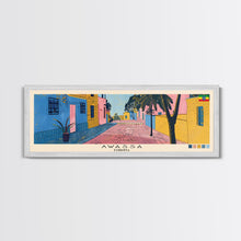 Carregar imagem no visualizador da galeria, Awassa, Ethiopia Panoramic Canvas Print, Awassa, Ethiopia Painting, Ethiopia Art, Awassa Travel Poster, Travel Art, Living Room Painting