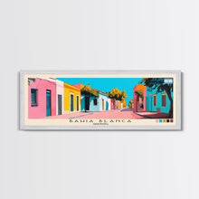 Carregar imagem no visualizador da galeria, Bahia Blanca, Argentina Panoramic Canvas Print, Bahia Blanca, Argentina Painting, Argentina Art, Bahia Blanca Travel Poster, Travel Art, Guest Room Painting
