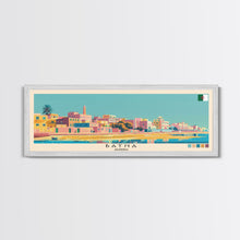 Load image into Gallery viewer, Batna, Algeria Panoramic Canvas Print, Batna, Algeria Painting, Algeria Art, Batna Travel Poster, Travel Art, Living Room Painting