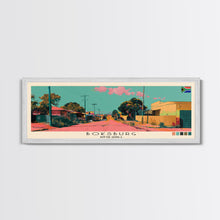 Load image into Gallery viewer, Boksburg, South Africa Panoramic Canvas Print, Boksburg, South Africa Painting, South Africa Art, Boksburg Travel Poster, Travel Art, Housewarming Gift
