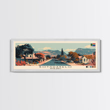 Load image into Gallery viewer, Botshabelo, South Africa Panoramic Canvas Print, Botshabelo, South Africa Painting, South Africa Art, Botshabelo Travel Poster, Travel Art, Guest Room Painting