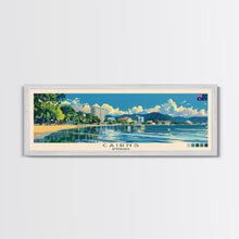 Carregar imagem no visualizador da galeria, Cairns, Australia Panoramic Canvas Print, Cairns, Australia Painting, Australia Art, Cairns Travel Poster, Travel Art, Living Room Painting