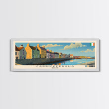 Cargar imagen en el visor de la galería, Carrickfergus, Ireland Panoramic Canvas Print, Carrickfergus, Ireland Painting, Ireland Art, Carrickfergus Travel Poster, Travel Art, Living Room Painting