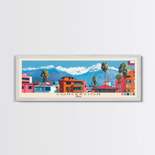 Cargar imagen en el visor de la galería, Concepcion, Chile Panoramic Canvas Print, Concepcion, Chile Painting, Chile Art, Concepcion Travel Poster, Travel Art, Living Room Painting