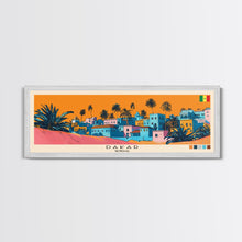 Carregar imagem no visualizador da galeria, Dakar, Senegal Panoramic Canvas Print, Dakar, Senegal Painting, Senegal Art, Dakar Travel Poster, Travel Art, Vacation Gift