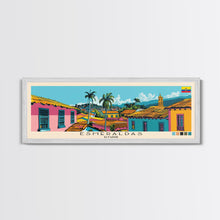 Load image into Gallery viewer, Esmeraldas, Ecuador Panoramic Canvas Print, Esmeraldas, Ecuador Painting, Ecuador Art, Esmeraldas Travel Poster, Travel Art, Guest Room Painting
