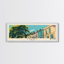 Cargar imagen en el visor de la galería, Exeter, England Panoramic Canvas Print, Exeter, England Painting, England Art, Exeter Travel Poster, Travel Art, Vacation Gift