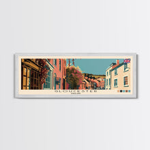 Carregar imagem no visualizador da galeria, Gloucester, England Panoramic Canvas Print, Gloucester, England Painting, England Art, Gloucester Travel Poster, Travel Art, Guest Room Painting