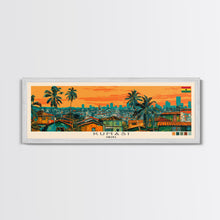 Carregar imagem no visualizador da galeria, Kumasi, Ghana Panoramic Canvas Print, Kumasi, Ghana Painting, Ghana Art, Kumasi Travel Poster, Travel Art, Living Room Painting