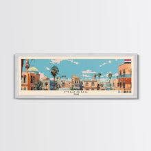 Cargar imagen en el visor de la galería, Mosul, Iraq Panoramic Canvas Print, Mosul, Iraq Painting, Iraq Art, Mosul Travel Poster, Travel Art, Housewarming Gift