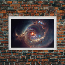 Carregar imagem no visualizador da galeria, Galaxy Solar System Stars Swirl Space Fine Art Print, Wall Art Print, Wall Poster, Wall Décor