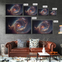 Carregar imagem no visualizador da galeria, Galaxy Solar System Stars Swirl Space Fine Art Print, Wall Art Print, Wall Poster, Wall Décor