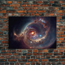 Carregar imagem no visualizador da galeria, Galaxy Solar System Stars Swirl Space Fine Art Print, Wall Art Print, Wall Poster, Wall Décor