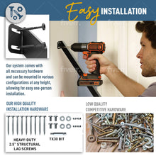 Load image into Gallery viewer, DIY Garage Shelving Kit - Wood Not Included